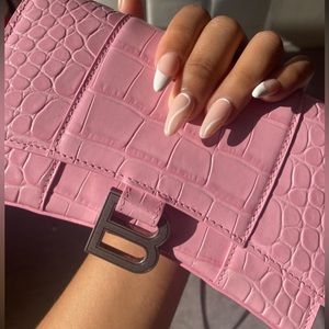 Balenciaga Hourglass Chain Wallet